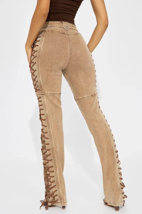 04-24-24_S7_1_FN1029HFLYJ_Khaki_KF_SS_10-49-38_77724_PXF Flare Pants Lace up Jeans