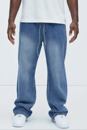 Denim Baggy Jeans.